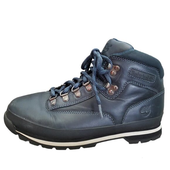 🔥Timberland MEN'S EURO BLUE HIKER BOOTS - Picture 1 of 16
